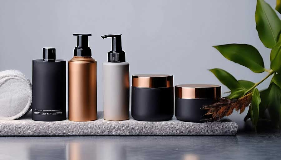 compilation skincare products